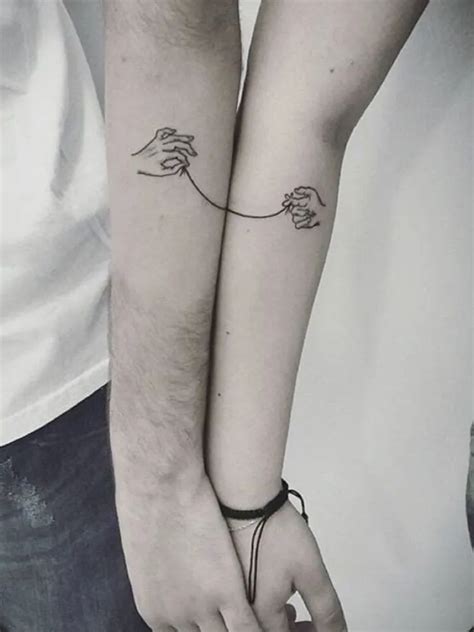 tatouage de couple|Top 80+ des idées de tatouage de couple en commun